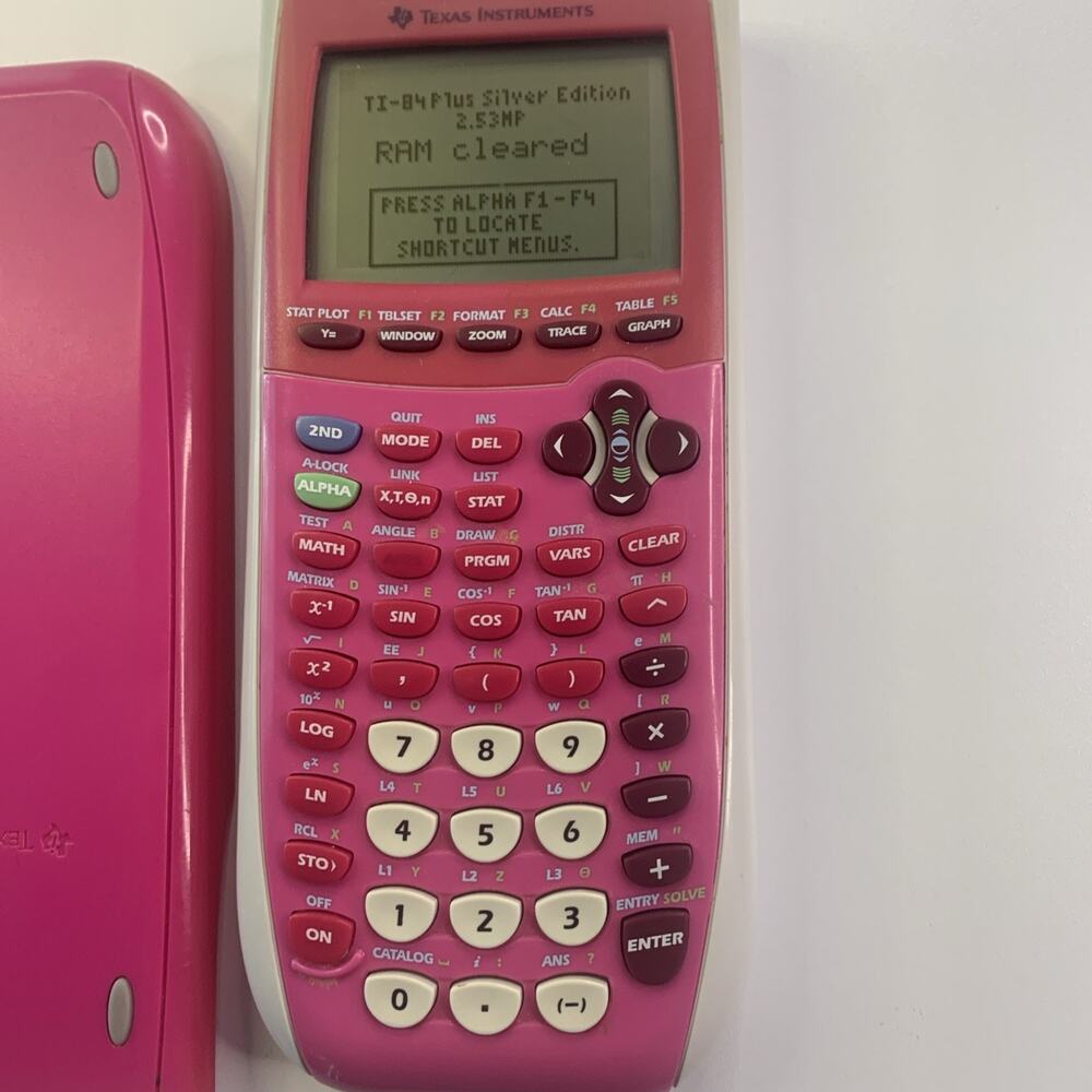 Texas Instruments Ti-84 Plus Silver Edition Graphing Calculator